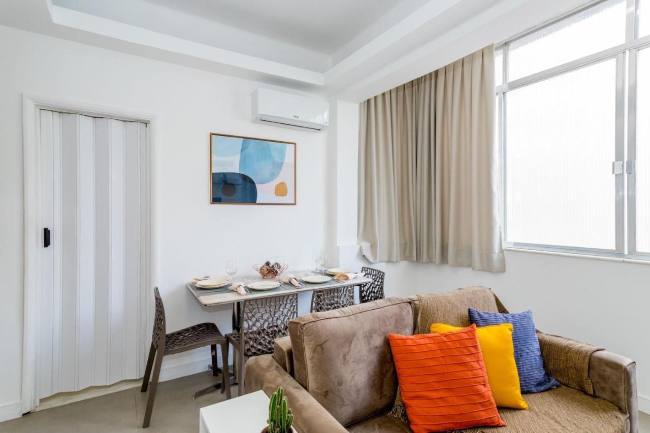 Relax Em Copacabana, Quarto E Sala, 150 Mt Da Praia, Cozinha, Maq De Lavar Roupa E Ar Рио-де-Жанейро Экстерьер фото