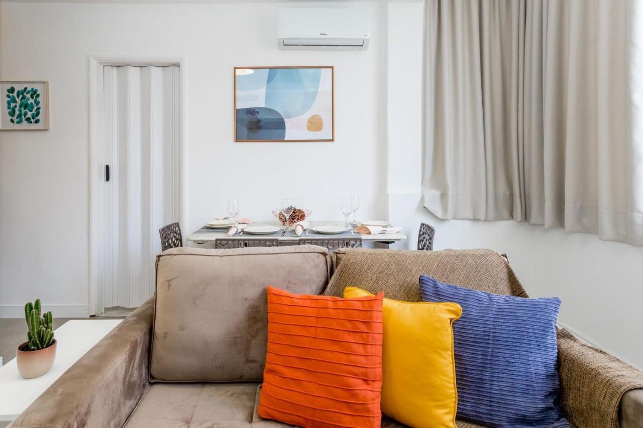 Relax Em Copacabana, Quarto E Sala, 150 Mt Da Praia, Cozinha, Maq De Lavar Roupa E Ar Рио-де-Жанейро Экстерьер фото
