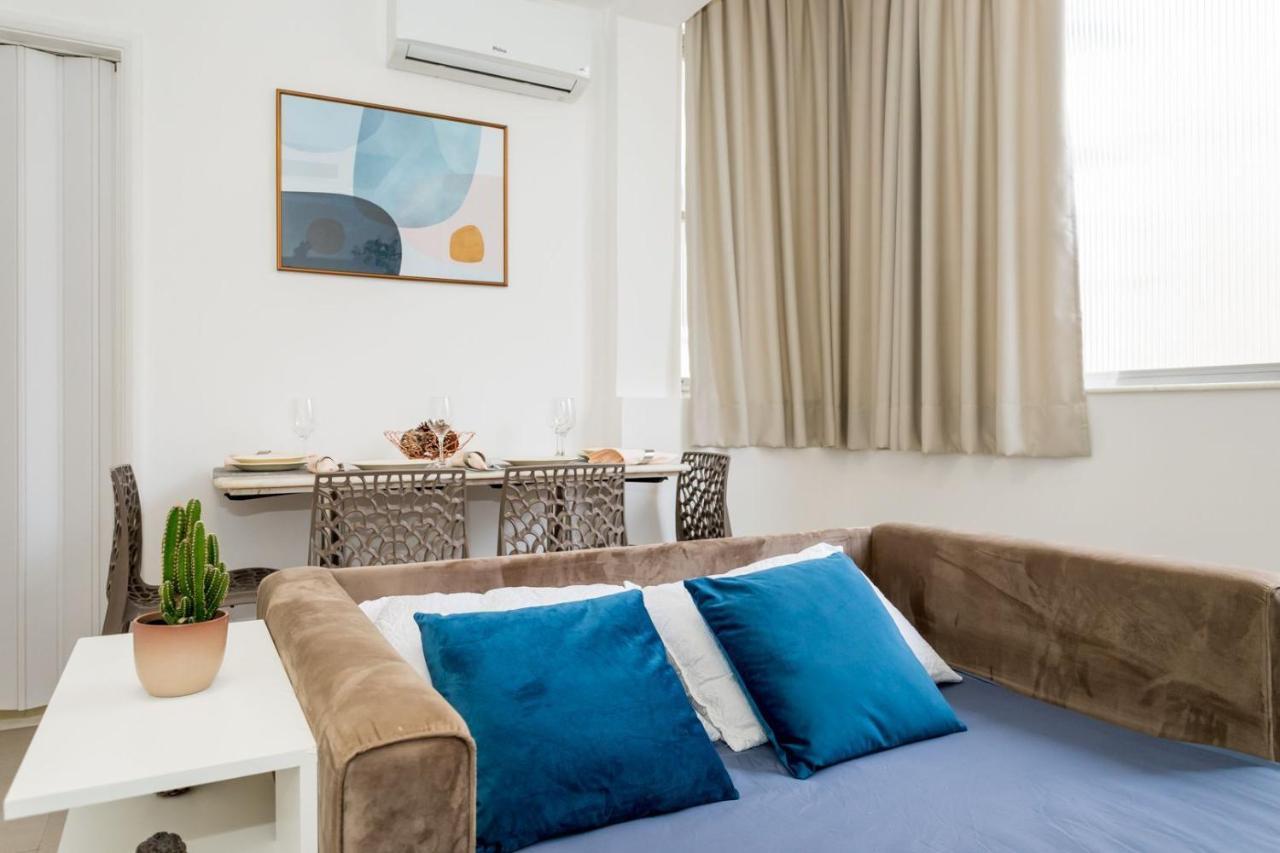Relax Em Copacabana, Quarto E Sala, 150 Mt Da Praia, Cozinha, Maq De Lavar Roupa E Ar Рио-де-Жанейро Экстерьер фото